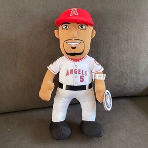 MLB Bleacher Creatures Albert Pujols #5 Angels Plush - New